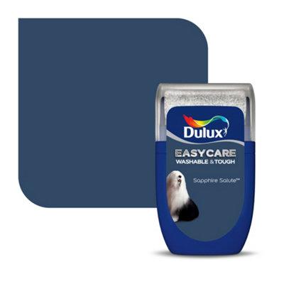 B&Q -  Easycare Washable & Tough Sapphire Salute Matt Wall & Ceiling Emulsion Paint30Ml Tester Pot