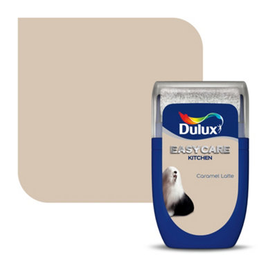 Dulux Easycare Caramel Latte Matt Wall & Ceiling Emulsion Paint30Ml Tester Pot from B&Q
