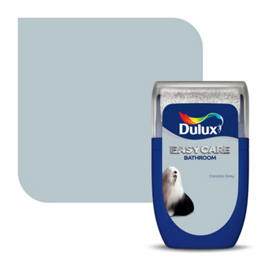 Dulux Easycare Coastal Grey Soft Sheen Wall & Ceiling Emulsion Paint30Ml Tester Pot from B&Q
