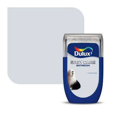 Dulux Easycare Frosted Steel Soft Sheen Wall & Ceiling Emulsion Paint30Ml Tester Pot from B&Q
