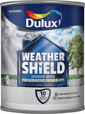 Dulux Retail Weathershield Exterior Preservative Primer Plus750Ml from B&Q