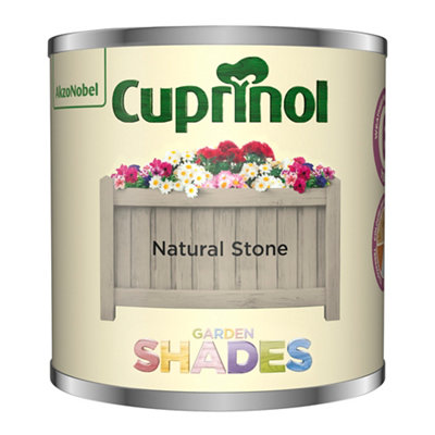 Cuprinol Garden Shades Natural Stone Matt Multi-Surface Garden Wood Paint, 125Ml Tester Pot