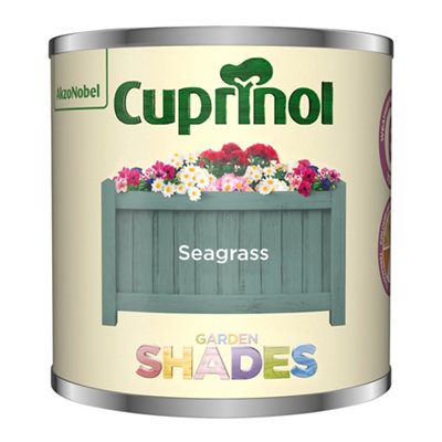 Cuprinol Garden Shades Seagrass Matt Multi-Surface Garden Wood Paint, 125Ml Tester Pot-45913 