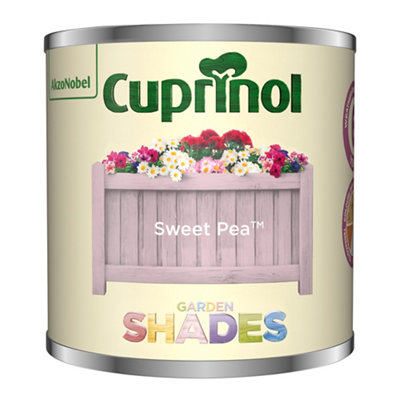 Cuprinol Garden Shades Sweet Pea Matt Multi-Surface Garden Wood Paint, 125Ml Tester Pot