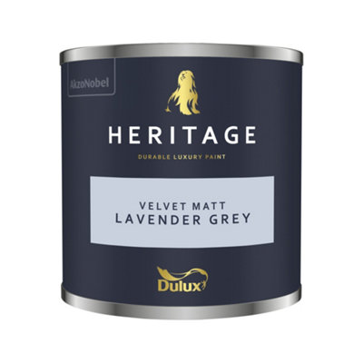 (Lavender Grey) Dulux Heritage Velvet Matt 125Ml Tester Pot 5010212653616 - Image 3