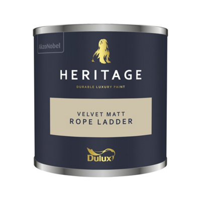 Dulux Trade Dulux Heritage Velvet Matt125Ml Tester PotRope Ladder from B&Q
