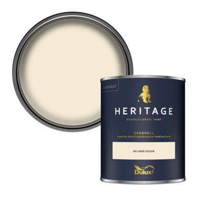 Dulux Heritage Dh Linen Colour Eggshell Metal & Wood Paint750Ml from B&Q