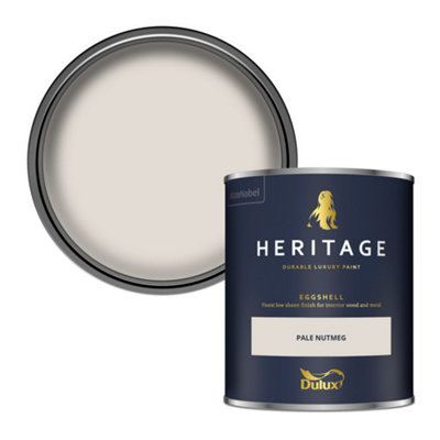 Dulux Heritage Pale Nutmeg Eggshell Metal & Wood Paint750Ml from B&Q