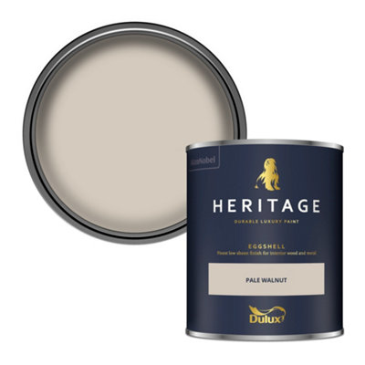 Dulux Heritage Pale Walnut Eggshell Metal & Wood Paint750Ml from B&Q