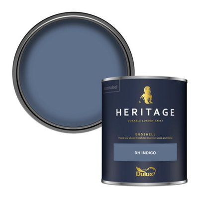 Dulux Indigo Heritage Dh Eggshell Multi-Surface Wall Paint, 750Ml