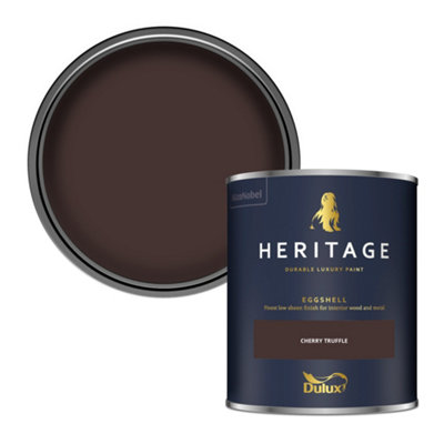 Dulux Heritage Cherry Truffle Eggshell Metal & Wood Paint750Ml from B&Q
