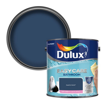 B&Q -  Easycare Bathroom Sapphire Salute Soft Sheen Wall Paint2.5L