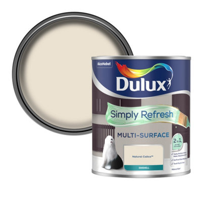 B&Q -  Simply Refresh Natural Calico Eggshell Multi-Surface Emulsion Paint750Ml