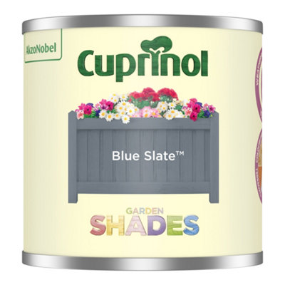 Cuprinol Garden Shades Tester Paint Pot - 125Ml - Blue Slate