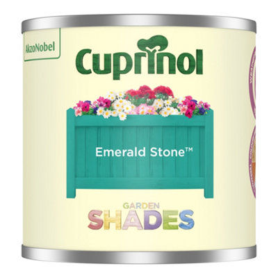 Cuprinol Garden Shades Tester Paint Pot - 125Ml - Emerald Stone