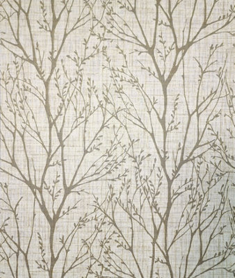 B&Q -  Lynford Trees Natural Wallpaper