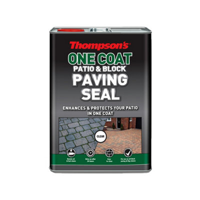 Thompson's One Coat Patio & Block Paving Seal, Enhance, Seal & Protect - 5L - Image 4