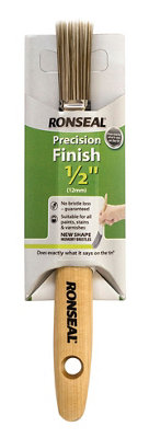 Ronseal Precision Finish ½" WallsCeilings & Trim Work Paint Brush from B&Q