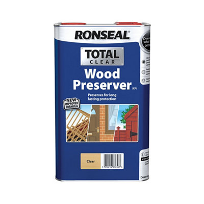 B&Q -  Total Clear Matt Fence & Shed Preserver5L