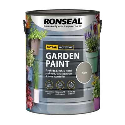 Ronseal Garden PaintSlate5 Litre from B&Q