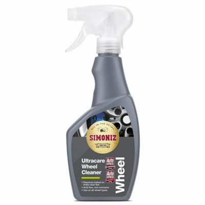 Simoniz Ultracare Wheel Cleaner Powerful Acid Free Non-Corrosive Spray 500 Ml from B&Q