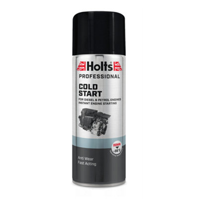 Holts Cold Start Petrol Diesel Engine Anti Wear Spray Professional 400Ml from B&Q