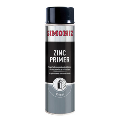 Simoniz Zinc Primer Metal Powerful Corrosion Inhibitor 500Ml from B&Q