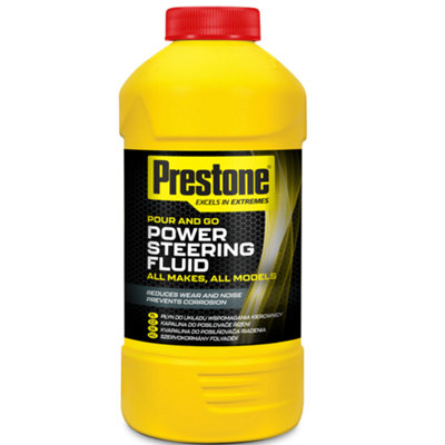 Prestone Power Steering Fluid Corrosion Prevention For All Vehicles 355Ml from B&Q