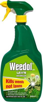 Weedol Lawn Weed Killer Spray, 800Ml