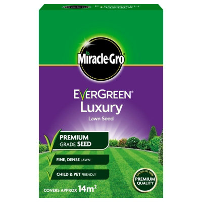 B&Q -  Luxury Lawn Seed 420Gm