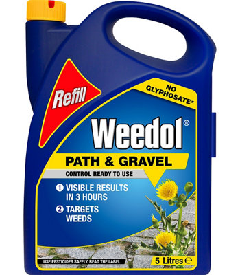 Weedol Path & Gravel Refill Weed Killer 5L Liquid from B&Q