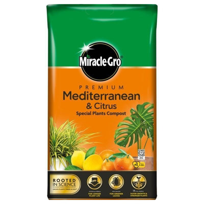 B&Q -  Mediteranian Citrus Peat Free 6L