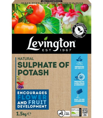 Levington Sulphate Of Potash 1.5Kg