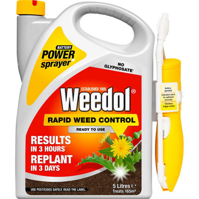 B&Q -  Rapid Weed Killer 5L Liquid