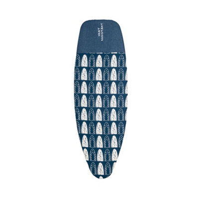 Addis Deluxe Ironing Board Cover | Navy/White for Boards up to 135 cm x 46cm - Image 4