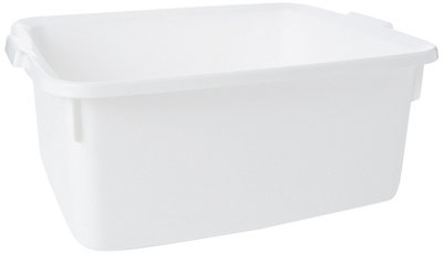 Addis 5 Star Rectangular Bowl White from B&Q