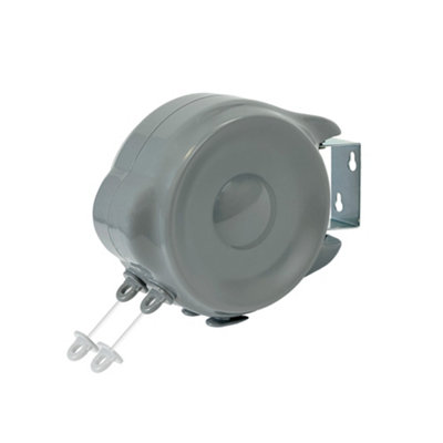Addis 30M Dual Retractable Washing Line2 X 15M Line519310 from B&Q