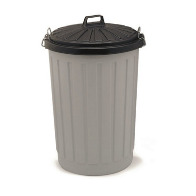 Addis 90L Round Outdoor Dustbin With Lockable Lid510756 from B&Q