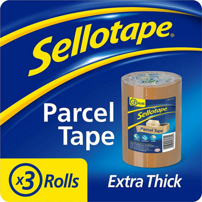 Sellotape Parcel TapeBrown Tape For PackingHigh-Strength Packaging Tape For Professional & Office UsePacking Tape For Heavy from B&Q