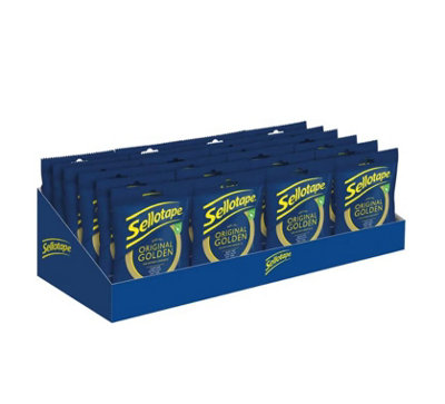 Sellotape Orig Tape 24mmx50M Cdu P24 from B&Q