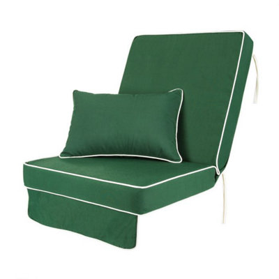 Alfresia Green Luxury Swing Seat Cushion from B&Q