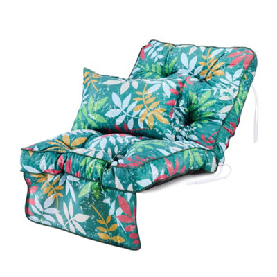 Alfresia Replacement Alexandra Green Leaf Garden Swing Seat CushionClassic Style from B&Q