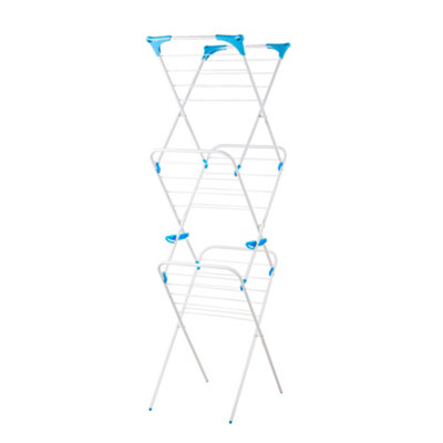 Minky Slimline 3 Tier Folding Clothes Airer from B&Q
