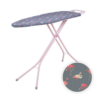Minky Flamingo Pink Limited Edition Ironing Board from B&Q
