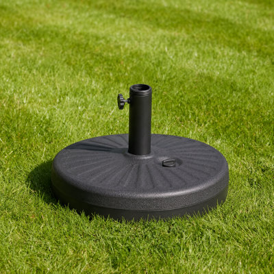 B&Q -  Round 22L Fillable Parasol BaseWater Or Sand Filled