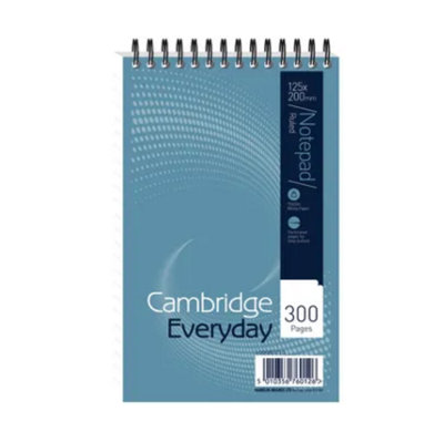 Cambridge Everyday Ruled Notepad 125 X 200mm (Pack Of 5) from B&Q