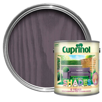 Cuprinol Garden Shades Lavender Matt Multi-Surface Exterior Wood Paint, 2.5L