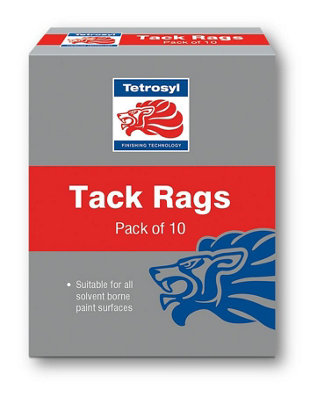Tetrosyl Unimask Tack Cloths Tack Rags Paint Cloth Tack Rag Tack Cloth Box Of 10 from B&Q