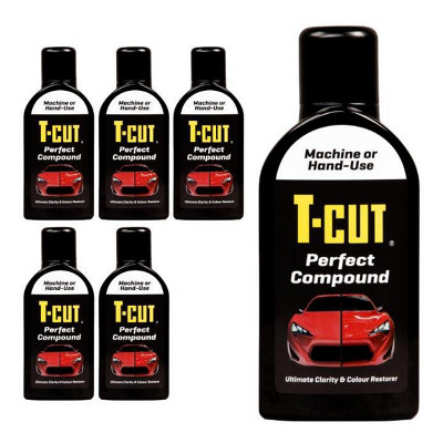 T-Cut Perfect Compound Paint Colour Restorer Removes Swirl Marks 500Ml X6 from B&Q