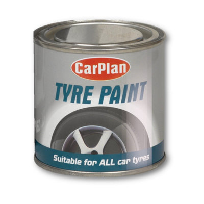 CARPLAN BLACK TYRE PAINT TIRE BRUSH ON SHINE NEW LOOK RESTORER 250ML - Image 16